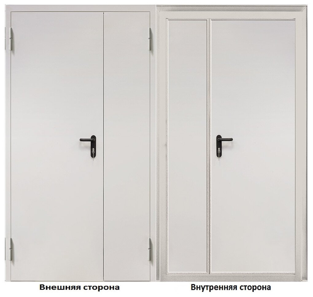 Противопожарная дверь 2200×1400 / серия FRM55351